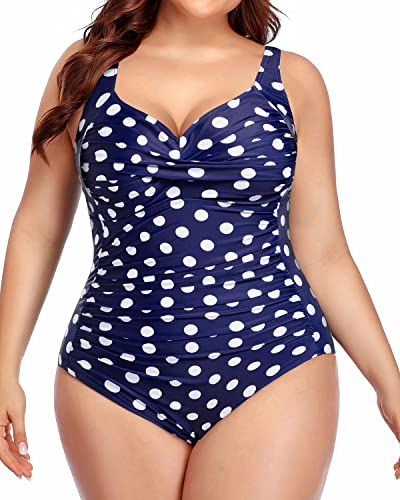 Colorful Plus Size Sarong One Piece Swimsuit For Women Tummy Control  Bathing Suit Ruched Backless Swimwear 20W