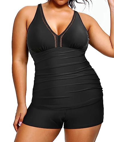 Two Piece Swimwear Plus Size Athletic Swimwear