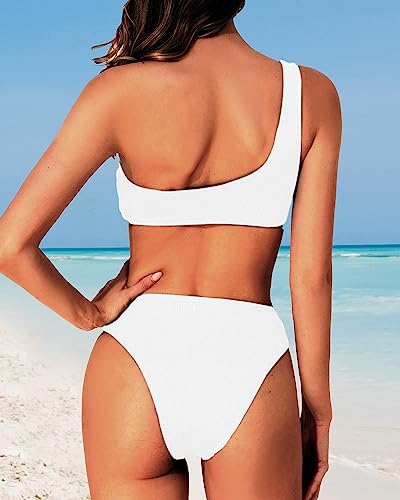 High Cut Cheeky Two Piece Bathing Suit