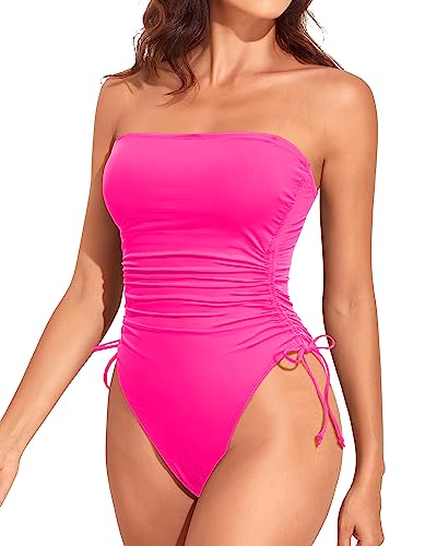 Bandeau Bathing Suits Cheeky Swimwear