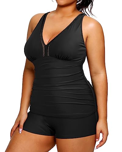 Two Piece Swimwear Plus Size Athletic Swimwear