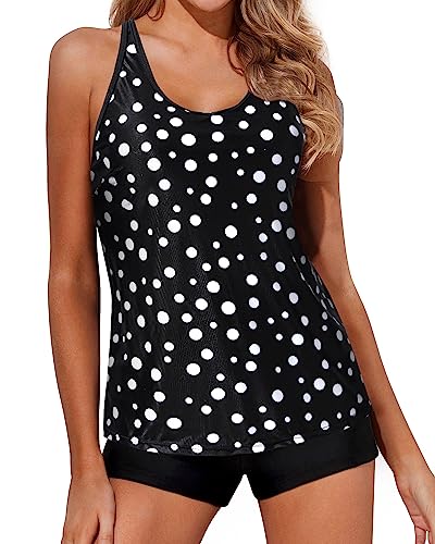 Two Piece Athletic Tankini Swimsuits – Yonique