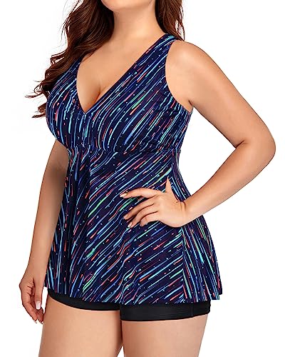 Plus Size Tankini Tops Flowy Bathing Suit Tops