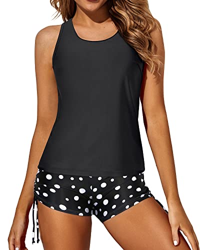 EHQJNJ Tankini Swimsuits for Women with Shorts Women's Hollow Patchwork  Split Swimsuit Suit Bikini Womens Swimsuits Tankini Separates Swim Suit
