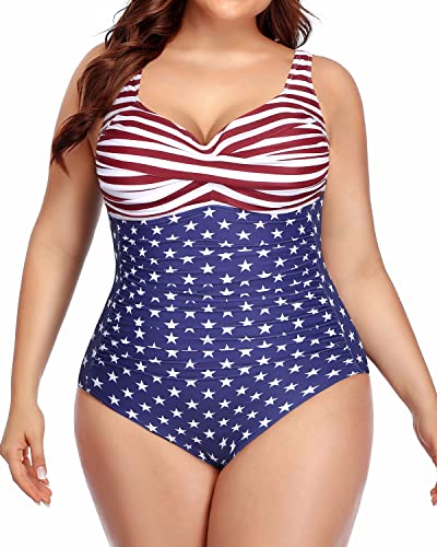 Yonique Plus Size Swimsuits for Women One Piece Tummy Control Bathing Suits  Ruffle Swimwear Black M at  Women's Clothing store